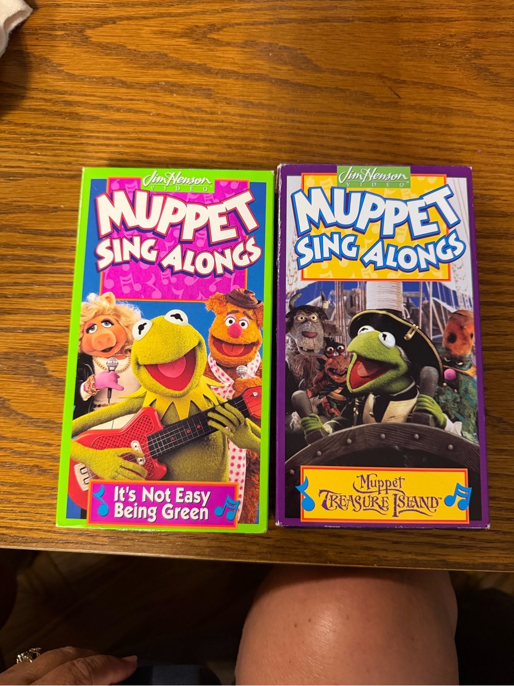 Jim Henson Muppet Sing Alongs VHS Set of 2